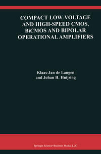 Vorderes Coverbild Compact Low-Voltage and High-Speed CMOS, BiCMOS and Bipolar Operational Amplifiers