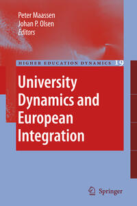 Vorderes Coverbild University Dynamics and European Integration