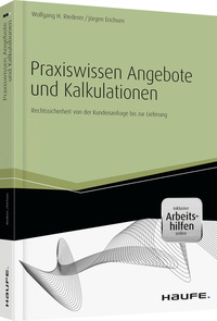Vorderes Coverbild Praxiswissen Angebote und Kalkulationen - inkl. Arbeitshilfen online