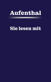 Vorderes Coverbild Aufenthal