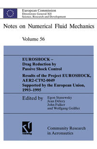 Vorderes Coverbild EUROSHOCK - Drag Reduction by Passive Shock Control