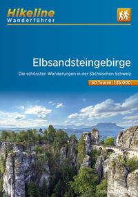 Vorderes Coverbild Wanderführer Elbsandsteingebirge