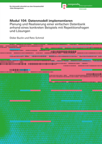 Vorderes Coverbild Modul 104: Datenmodell implementieren