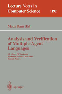 Vorderes Coverbild Analysis and Verification of Multiple-Agent Languages