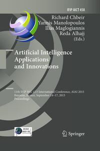Vorderes Coverbild Artificial Intelligence Applications and Innovations
