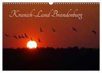 Vorderes Coverbild Kranich-Land Brandenburg (Wandkalender 2025 DIN A3 quer), CALVENDO Monatskalender