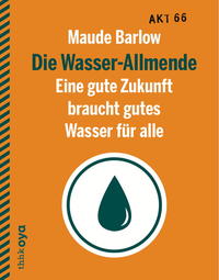 Vorderes Coverbild Die Wasser-Allmende