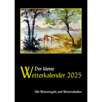 Vorderes Coverbild Der kleine Wetterkalender 2025