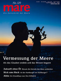 Vorderes Coverbild mare - Die Zeitschrift der Meere / No. 129 / Vermessung der Meere