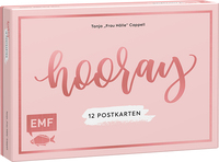 Vorderes Coverbild Hooray – 12 Handlettering Postkarten: Tanja "Frau Hölle" Cappell