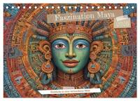 Vorderes Coverbild Faszination Maya: Einblicke in eine versunkene Welt (Tischkalender 2026 DIN A5 quer), CALVENDO Monatskalender