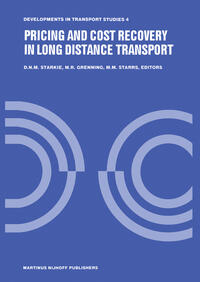 Vorderes Coverbild Pricing and Cost Recovery in Long Distance Transport