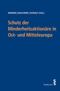 Vorderes Coverbild Schutz der Minderheitsaktionäre in Mittel- und Osteuropa