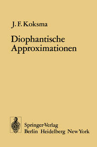 Vorderes Coverbild Diophantische Approximationen