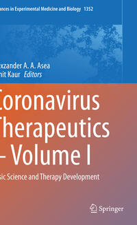Vorderes Coverbild Coronavirus Therapeutics – Volume I