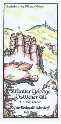 Vorderes Coverbild Zittauer Gebirge – Östlicher Teil 1:10000