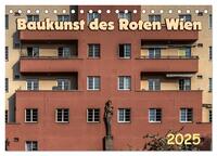 Vorderes Coverbild Baukunst des Roten Wien (Tischkalender 2025 DIN A5 quer), CALVENDO Monatskalender