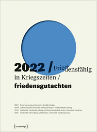 Vorderes Coverbild Friedensgutachten 2022