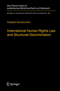 Vorderes Coverbild International Human Rights Law and Structural Discrimination