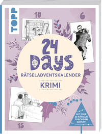 Vorderes Coverbild 24 DAYS RÄTSELADVENTSKALENDER – Krimi