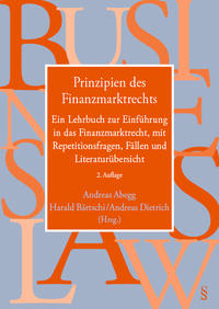 Vorderes Coverbild Prinzipien des Finanzmarktrechts