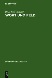 Vorderes Coverbild Wort und Feld