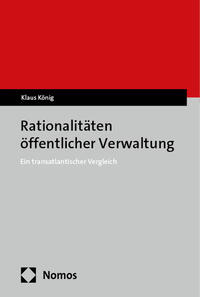 Vorderes Coverbild Rationalitäten öffentlicher Verwaltung