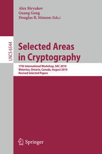 Vorderes Coverbild Selected Areas in Cryptography