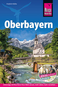 Vorderes Coverbild Reise Know-How Reiseführer Oberbayern