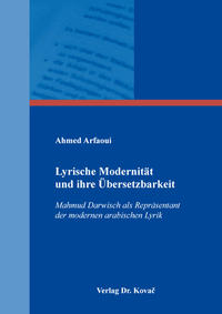 Vorderes Coverbild Lyrische Modernität und ihre Übersetzbarkeit