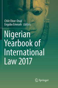 Vorderes Coverbild Nigerian Yearbook of International Law 2017