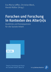 Vorderes Coverbild Forschen und Forschung in Kontexten des Alter(n)s