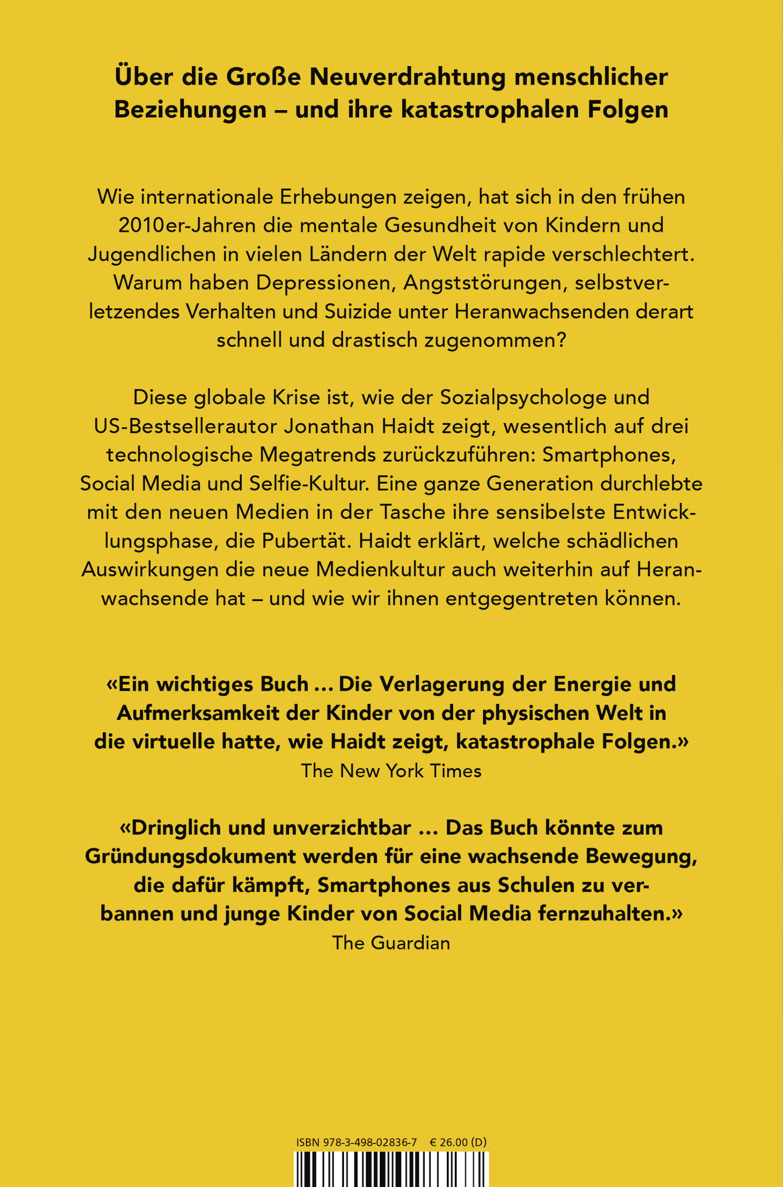 Rückseitencover Generation Angst