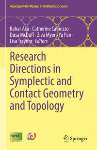 Vorderes Coverbild Research Directions in Symplectic and Contact Geometry and Topology