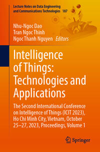 Vorderes Coverbild Intelligence of Things: Technologies and Applications