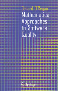 Vorderes Coverbild Mathematical Approaches to Software Quality