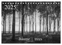 Vorderes Coverbild Bäume trees 2025 (Tischkalender 2025 DIN A5 quer), CALVENDO Monatskalender