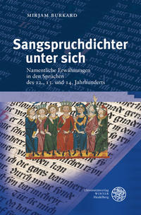 Vorderes Coverbild Sangspruchdichter unter sich