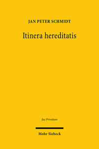 Vorderes Coverbild Itinera hereditatis