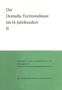 Vorderes Coverbild Der deutsche Territorialstaat im 14. Jahrhundert