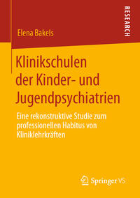 Vorderes Coverbild Klinikschulen der Kinder- und Jugendpsychiatrien