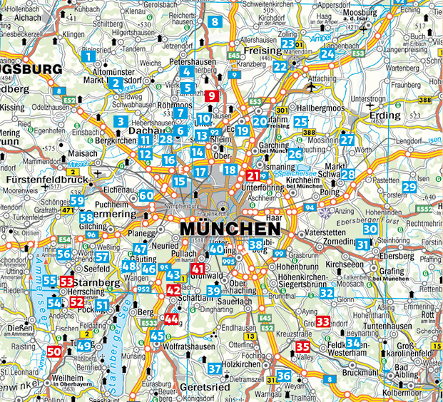 Beispielinhalt (Bild) Rund um München