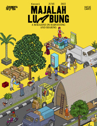 Vorderes Coverbild documenta fifteen Majalah lumbung