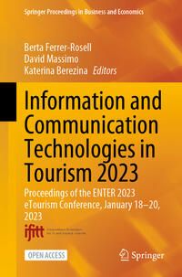 Vorderes Coverbild Information and Communication Technologies in Tourism 2023