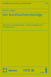 Vorderes Coverbild Der Kunstsachverständige