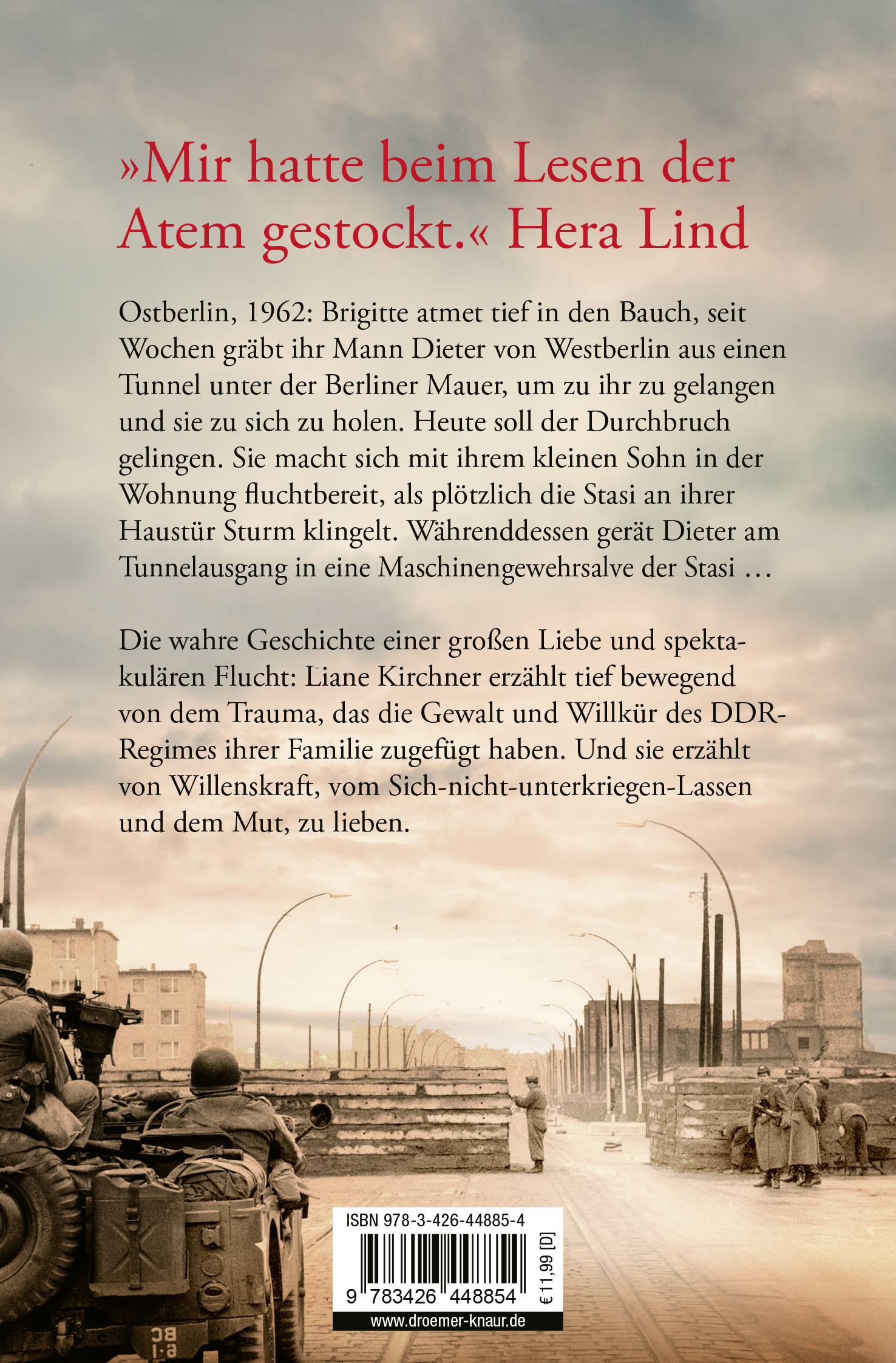 Rückseitencover Sanssouci war nicht mehr frei