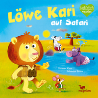 Vorderes Coverbild Löwe Kari auf Safari