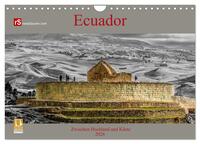 Vorderes Coverbild Ecuador 2026 Zwischen Hochland und Küste (Wandkalender 2026 DIN A4 quer), CALVENDO Monatskalender