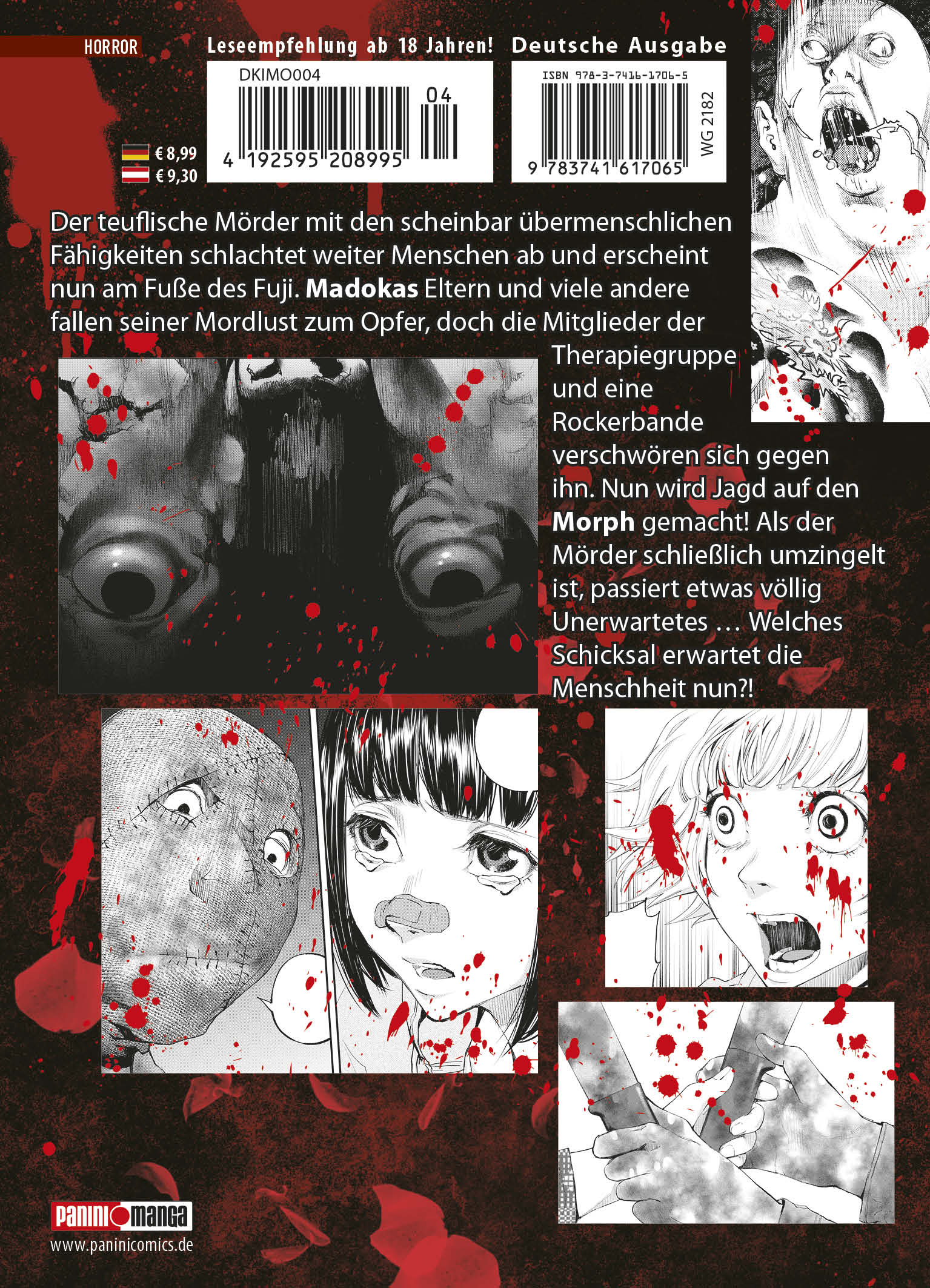 Rückseitencover Killing Morph 04