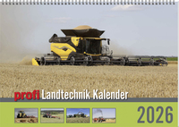 Vorderes Coverbild profi Landtechnikkalender 2026